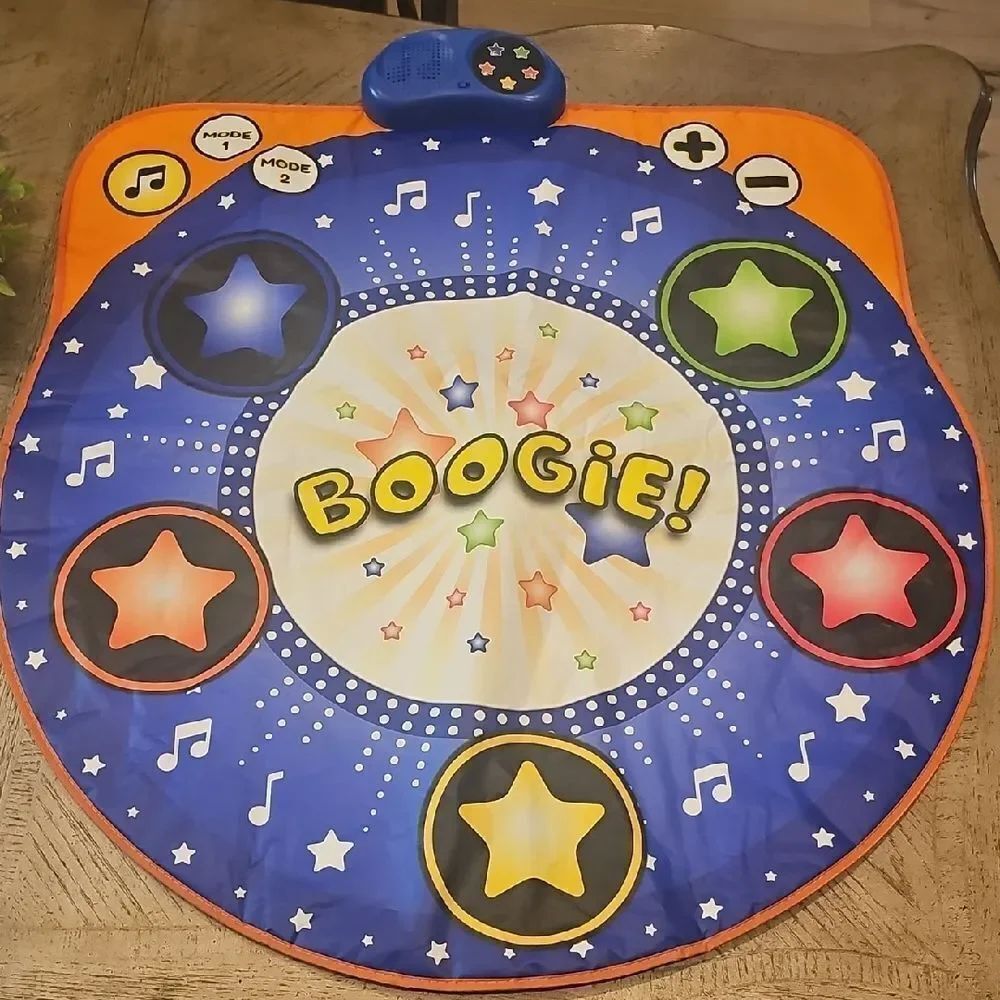 Geoffreys Toy Box Dance jam Electronic Music Dance Mat Boogie Dance Mat